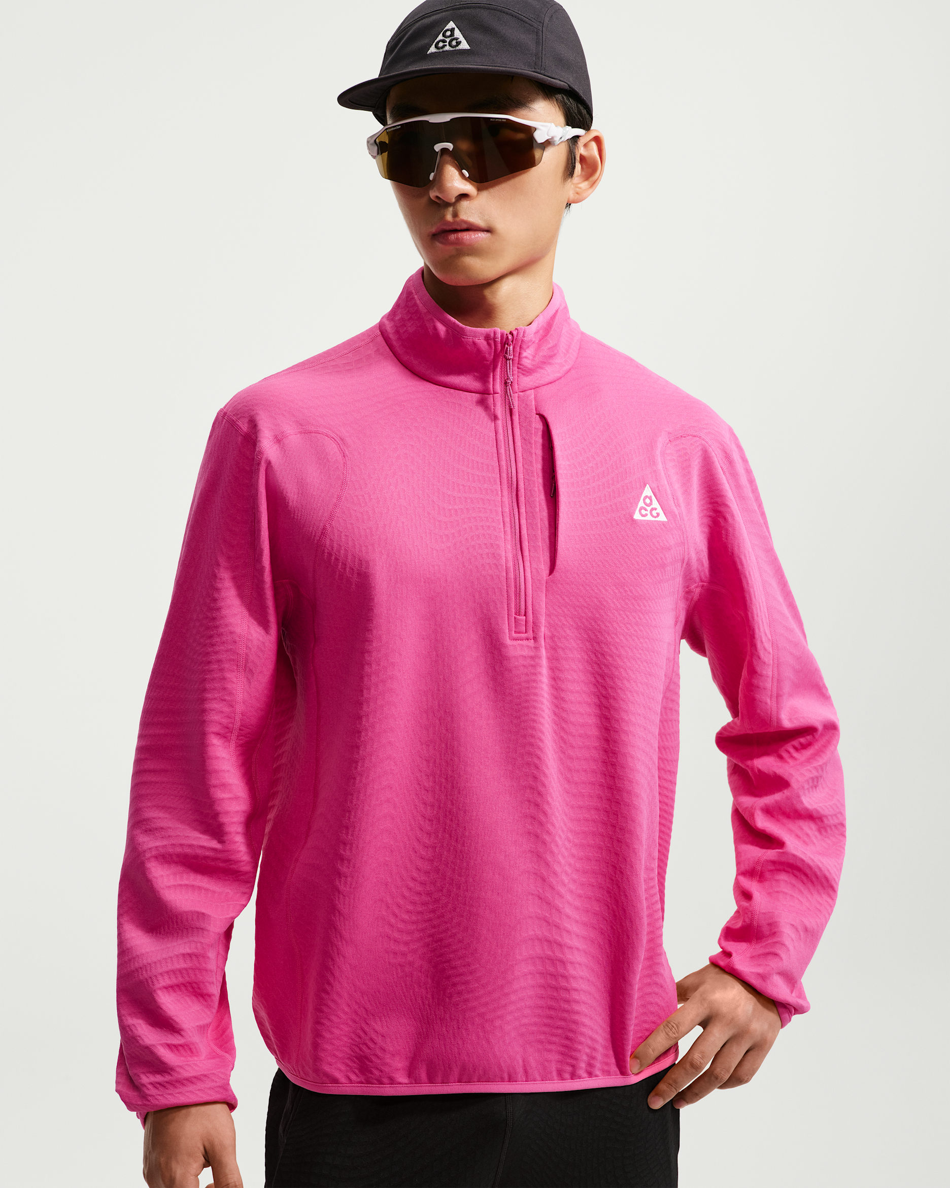 NIKE公式】ACG ウルフ グリッド メンズ Therma-FIT ハーフジップ